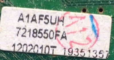 MAIN PARA TV PHILIPS / NUMERO DE PARTE A1AF5-MMA / BA17F1G0401 / A1AF5UH / 7218550FA / 1202010T / 120222P20A / MODELO LC320EM2 - Imagen 2